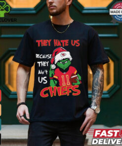Kansas City Christmas They Hate Us Because They Ain't Us Chiefs Shirt