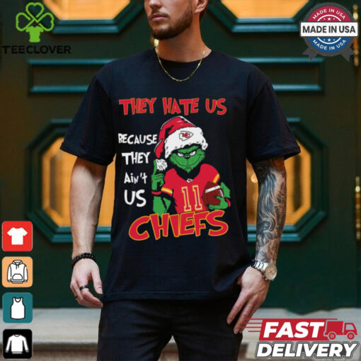 Kansas City Christmas They Hate Us Because They Ain’t Us Chiefs Shirt