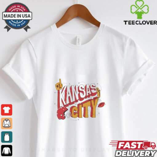 Kansas City Football stickers shirt