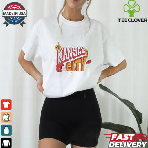 Kansas City Football stickers shirt