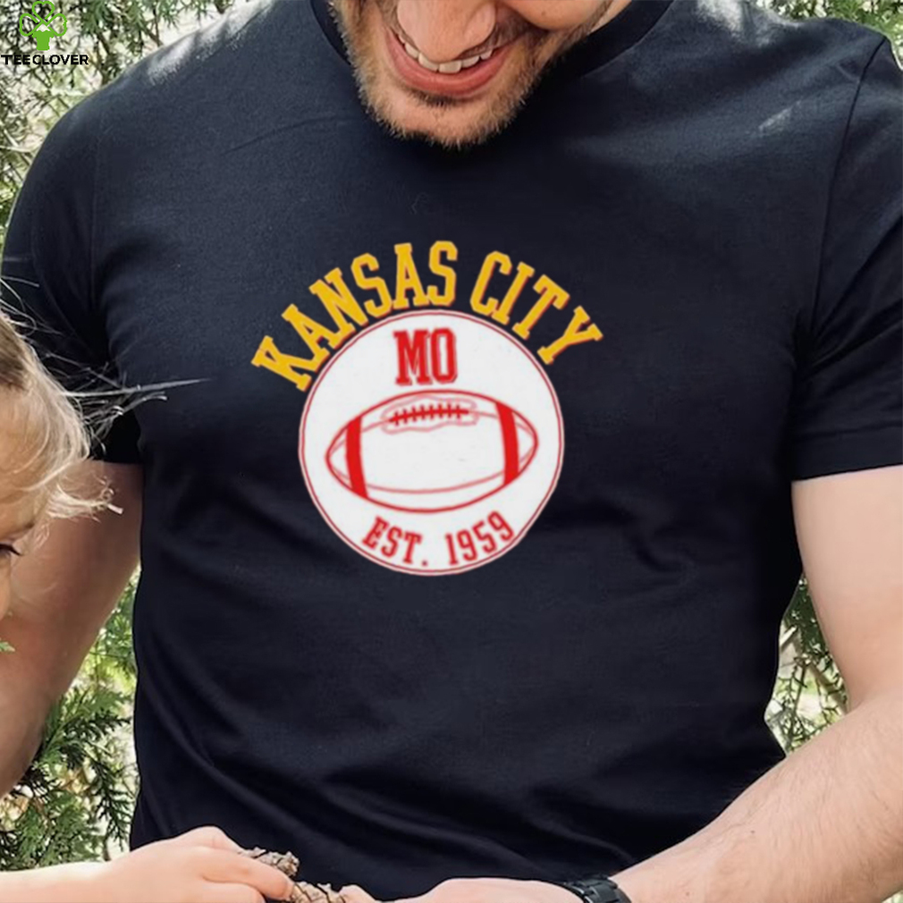Kansas City MO KC Football EST 1959 Emblem Shirt