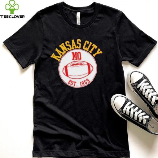 Kansas City MO KC Football EST 1959 Emblem Shirt