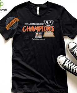 Kansas City Mavericks 2024 Brabham Cup Champions trophy shirt