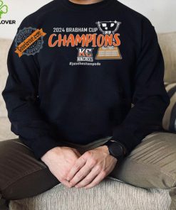 Kansas City Mavericks 2024 Brabham Cup Champions trophy shirt