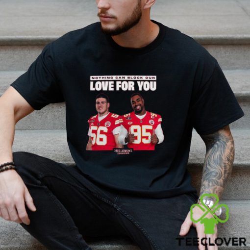 Kansas City Nothing Can Block Our Love For You t shirt