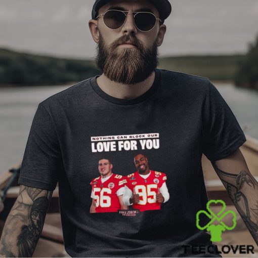 Kansas City Nothing Can Block Our Love For You t shirt