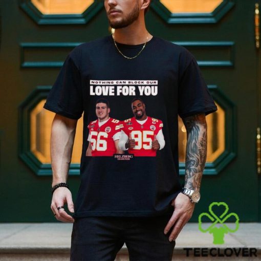 Kansas City Nothing Can Block Our Love For You t shirt