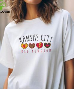 Kansas City Red Kingdom Love Heart Logo 2024 Shirt