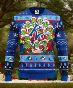 Kansas City Royals 12 Grinch Xmas Day Christmas Ugly Sweater