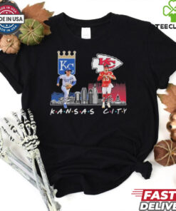 Kansas City Royals Baseball Kansas City Chiefs Football The Friends The Proud T Shirt