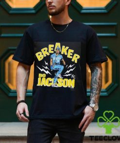 Kansas City Royals Bo Jackson breaker cartoon shirt