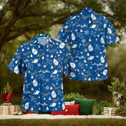 Kansas City Royals Christmas Hawaiian Shirt Beach Gift Fans For Men And Women