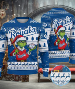 Kansas City Royals Funny Grinch Christmas Sweater