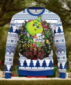 Kansas City Royals Grinch Hug Christmas Ugly Sweater