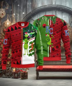 Kansas City Royals Grinch & Scooby doo Christmas Ugly Sweater 1