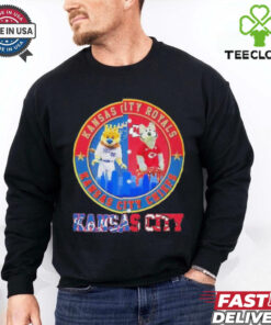 Kansas City Royals Kansas City Chiefs Mascot Kansas City Sports skyline shirt