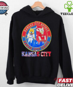 Kansas City Royals Kansas City Chiefs Mascot Kansas City Sports skyline shirt