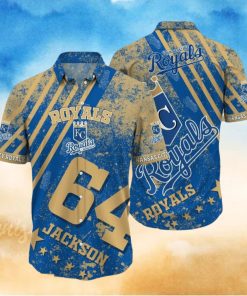 Kansas City Royals MLB Custom Number And Name Luau New Beach Hawaiian Shirt Gift For Fans