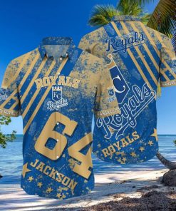 Kansas City Royals MLB Custom Number And Name Luau New Beach Hawaiian Shirt Gift For Fans