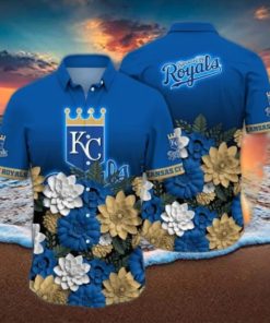 Kansas City Royals MLB Flower Hawaii Shirt And Tshirt For Fans