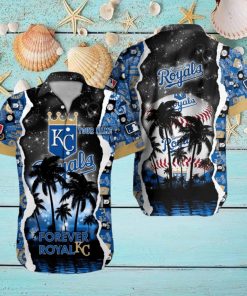 Kansas City Royals MLB Hawaiian Shirt Custom Name 3D All Over Printed Hawaii Shirt