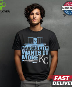 Kansas City Royals MLB Wants It More Postseason 2024 t shirt