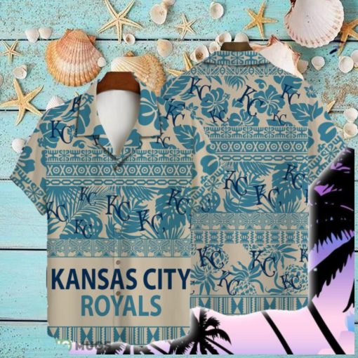 Kansas City Royals Major League Baseball 3D AOP Hawaiian Shirt For Sport Fans