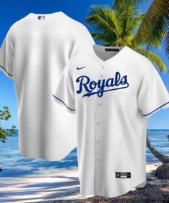 Kansas City Royals Nike Official Replica Home Jersey Mens