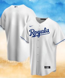 Kansas City Royals Nike Official Replica Home Jersey Mens