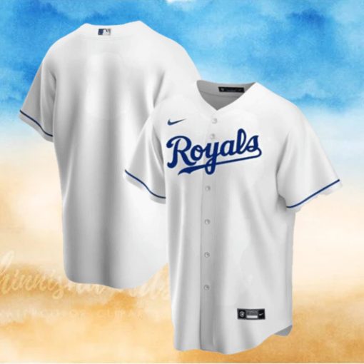 Kansas City Royals Nike Official Replica Home Jersey Mens