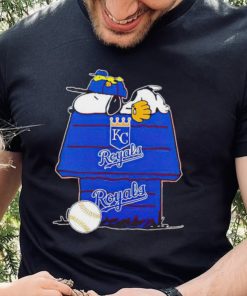 Kansas City Royals Snoopy And Woodstock The Peanuts Baseball shirt