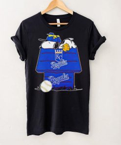 Kansas City Royals Snoopy And Woodstock The Peanuts Baseball shirt