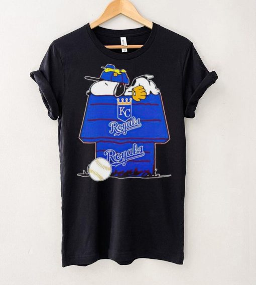 Kansas City Royals Snoopy And Woodstock The Peanuts Baseball shirt