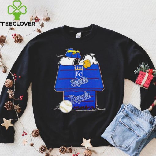 Kansas City Royals Snoopy And Woodstock The Peanuts Baseball shirt