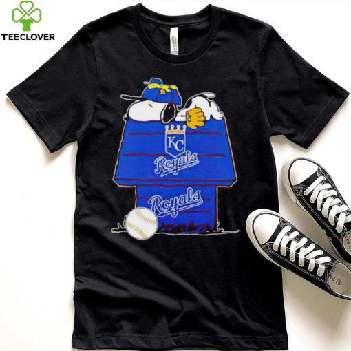 Kansas City Royals Snoopy And Woodstock The Peanuts Baseball shirt