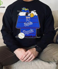 Kansas City Royals Snoopy And Woodstock The Peanuts Baseball shirt