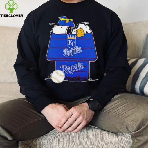 Kansas City Royals Snoopy And Woodstock The Peanuts Baseball shirt