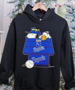 Kansas City Royals Snoopy And Woodstock The Peanuts Baseball shirt