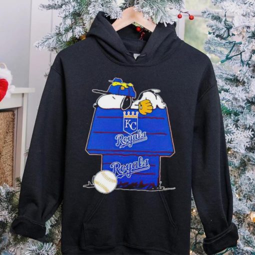 Kansas City Royals Snoopy And Woodstock The Peanuts Baseball shirt
