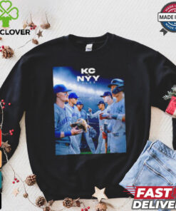 Kansas City Royals vs New York Yankees 2024 MLB Playoff AL poster shirt