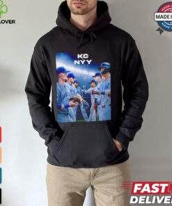 Kansas City Royals vs New York Yankees 2024 MLB Playoff AL poster shirt