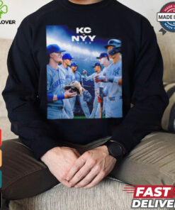 Kansas City Royals vs New York Yankees 2024 MLB Playoff AL poster shirt