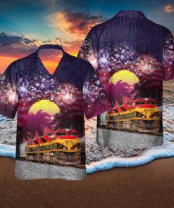 Kansas City Southern Railway KCS 3999 EMD SD70ACe, 4th Of July Hawaiian Shirt