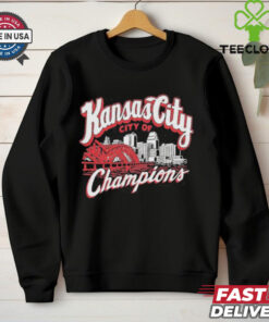 Kansas City The City Of Champions T shirt