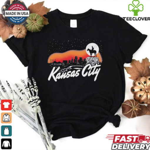 Kansas City The Scout Sioux scout on horseback shirt