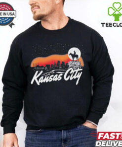 Kansas City The Scout Sioux scout on horseback shirt
