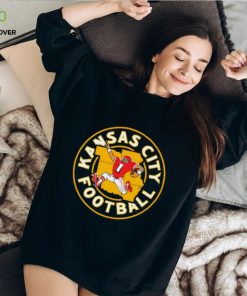 Kansas City football circle cartoon funny shirt