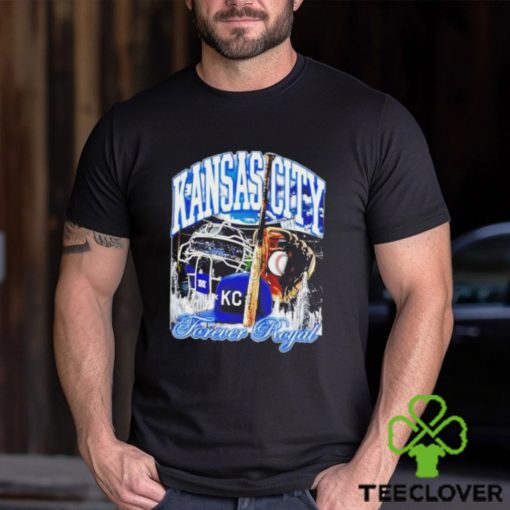 Kansas City forever Royal baseball retro shirt