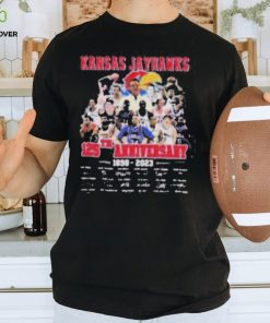 Kansas Jayhawks 125th Anniversary 1898 2023 Thank You For The Memories Basketball Signatures Shirt 1 Kansas Jayhawks 125th Anniversary 1898 2023 Thank You For The Memories Basketball Signatures Shirt