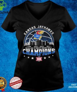 Kansas Jayhawks 2022 NCAA Big 12 Men's Basketball Graphic Unisex T Shirt, Sweatshirt 1 Kansas Jayhawks 2022 NCAA Big 12 Men's Basketball Graphic Unisex T Shirt, Sweatshirt